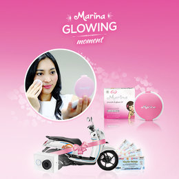 Get Your Glowing Moment With Marina