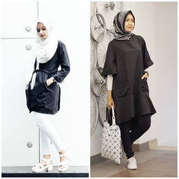 6 Ways To Get Monochrome In Hijab