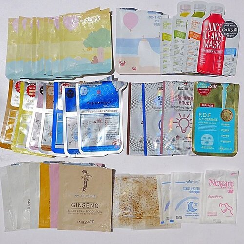 <div class="photoCaption">#sheetmask #empties short #review
@pack_agekorea everyday bouncy - 4.5/5 gave the skin that plumpness and glow
#packagekorea monthly new feet - 4/5 will literally peel off your old dead skin cells off your feet then will reveal baby soft skin
@leadersusa #sheetmasks - 5/5 holygrail if i have to choose one brand of sheetmask this is the one
@skinfood_official beauty in a food #mask - 3/5 regular sheetmasks w/o the alcohol but they dry out easily
anya&tao #blacktea #washoffmask - 4/5 if only these were readily available anywhere. after each use my pores and significantly smaller and skin is smoother and softer i love it
@miacaresg #acne patch - 5/5 cant live without this they are thinner and attaches easily and stays in place
@nexcaresg acne patches - 3/5 too thick and easily falls off
#youniqbeauty #asianbeautyblogger #asianbeauty #asianskincare #influencer #beautyjunkie #kbeauty #sheetmaskaddict #skincareaddict #skincarejunkie #flatlay #clozette #beautyblogger #bbloggerph #bblogger</div>