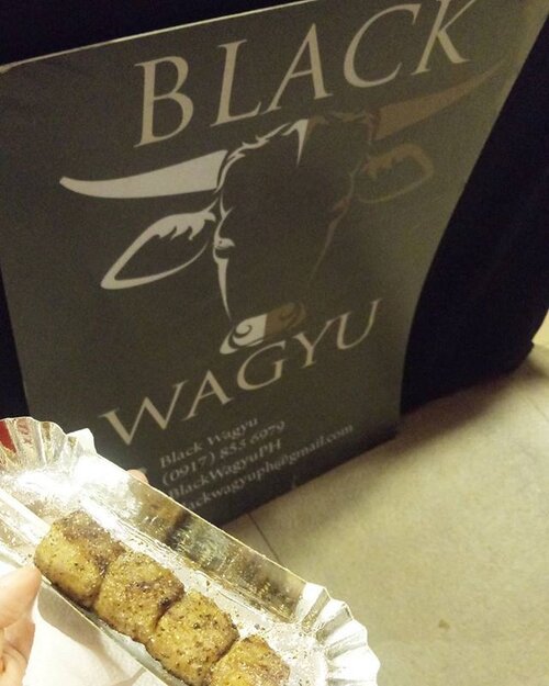 <div class="photoCaption">Can't get enough of this wagyu cubes from @blackwagyuph! 😋
Just so tasty & juicy! 😍
Salt & pepper is a favorite! 😁
#food #foodgasm #foodporn #yum #vscocam #vscoph #igers #igersmanila #blogger #bloggerph #mommydiaries #mommyblogger #teamshirubi #clozette 👑</div>