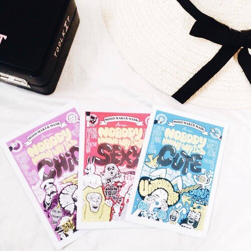 <div class="photoCaption">Just look at these beautifully packaged sheet masks from Korea! I definitely loved them and you should, too! Review on the blog soon. Also, thank you for these masks @beautynstyleseoul! 🤗💖</div>