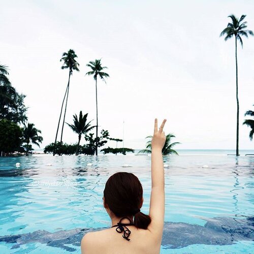 <div class="photoCaption">Here's the last insta post for this Bintan trip. I can't wait to travel again!
P.S. I can't swim, @mrstubious had to carry me over to the end of the "infinite pool" which was deeper hahahas.
#clozette</div>