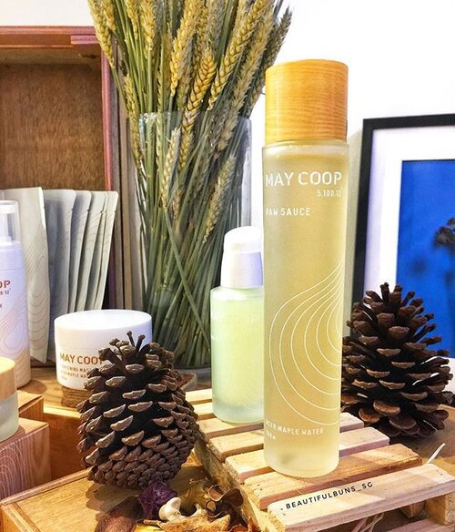 <div class="photoCaption">New in: May Coop is now available in Singapore under the Ecoluxury umbrella of brands. The "clean" kbeauty brand features tree sap in place of water in its products, and feels AND smells so good! Check out this product's name - Raw Sauce functions as a toner, moisturiser and serum. Try it out at Tangs for yourself 🌲💦---#maycoop #ecoluxury #kbeauty #koreanskincare #instakorea #instaskincare #igskincare #skincare #kskincare #skincareroutine #skincarejunkie #clozette #beautygram #slave2beauty #slave2beautyy #rawsauce #toner #serum #moisturiser</div>