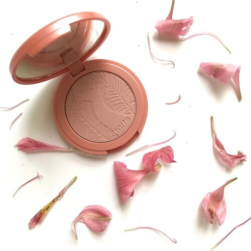 <div class="photoCaption">One of the most wearable #blushes in my collection: @tartecosmetics Exposed #blush! This is a lovely neutral muted pink that goes with literally everything. It's a great no-brainer shade for lazy days! Also some #flowerpetals to match :) #clozette #beauty #makeup</div>