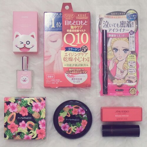 <div class="photoCaption">Last month was my #Birthday month and i received #BirthdayGifts from a couple of friends and this is my Top 5 #JuneFavorites #JuneFavourites:
1) @MinisoSG #MinisoSG #MinisoSingapore Limited Edition Universe #Gemini #Perfume. The only thing in the list that i got myself. It was by accident i discovered this product but have come to love it. It costs only less than $5 and it is so small and handy that you can put it in your handbag and bring it around for use any time you need to. Also available in the other 11 horoscopes that comes with a different scent each.
2) Thank you @Vivi3nn3 for getting the #KoseCosmeport Mask Patch for me from her Japan trip! I heard from her that this is very popular at the drugstores in Japan! It is good for under-eye care and wrinkles on the side of your mouth, also contains Q10 Collagen.
3) @HeroineMakeSG #HeroineMakeSG Kiss Me Smooth #LiquidEyeliner #Eyeliner (#01 Black) - Thank you @SilverKoh71 for this!
4) Limited Edition @MACcosmetics #MACcosmetics #MACcosmeticsSG #MACsg #MACsingapore #MACBronzingPowder #BronzingPowder (#BaianaBronze) from @iuhiSihui, thank you and i love the Tropical-themed packaging! I haven't mastered the art of contouring yet but this will be a good start!
5) The @Shiseido #Shiseido #ShiseidoRougeRouge (RD310 Burning Up) is from my beloved friend @Alvina_Koh, also from her last Japan trip. This #Lipstick is said to be very popular and many Korean celebrities have been seen rocking this lip colour. I find it quite moisturizing but colour doesn't stay for long though, i have to keep reapplying it.
#Clozette #Beauty #Skincare #MakeUp #Cosmetics</div>