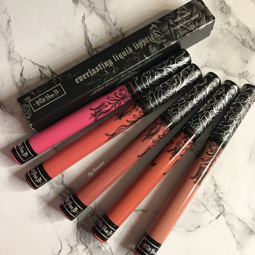 <div class="photoCaption">My @katvondbeauty Everlasting Liquid Lipsticks collection.
#katvondludwig has been my go-to lip colour of choice for the past few days.
Time to rotate with something else.
Am I the only one obsessed with Ludwig?
It is such a gorgeous shade.
•
•
#MyRomana #clozette #katvondbeauty #katvondliquidlipstick</div>