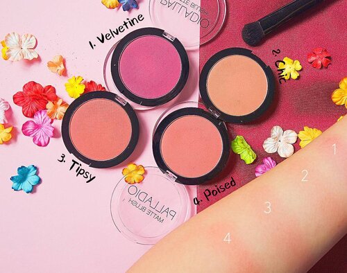 <div class="photoCaption">Heads up! A #Palladio giveaway event is going to happen at Causeway Point Guardian on 17th & 24th June from 6pm to 8pm! 100 pcs of their newly launched Palladio Matte Blush (worth $8.90/ea) will be given away and you could well walk away with one as long as you comment on their event post on Facebook (facebook.com/palladiosg) with your favourite #matteblush colour! It's a sure-win, fuss-free thing, no like and share needed (but please, spread the love if you must!). You just gotta be fast! If you ask me (oi don't copy ah 😁😁), my favourite Palladio #matteblush is Poised coz it gives a very healthy and natural flush! Chic is good too for a subtle contour. There are more then 4 shades in this range (of course)! Go to their Facebook page for more info!#beauty #makeup #sgbeauty #sgmakeup #instabeauty #instamakeup #beautygram #beautyblogger #makeupmess #bblogger #beautybloggers #igmakeup #trendmood #allthingsmakeup #sgig #sgigmakeup #clozette #igbeauty #makeupjunkie #sephorasg #lipstick #flatlay #palladiobeauty #palladiosg</div>