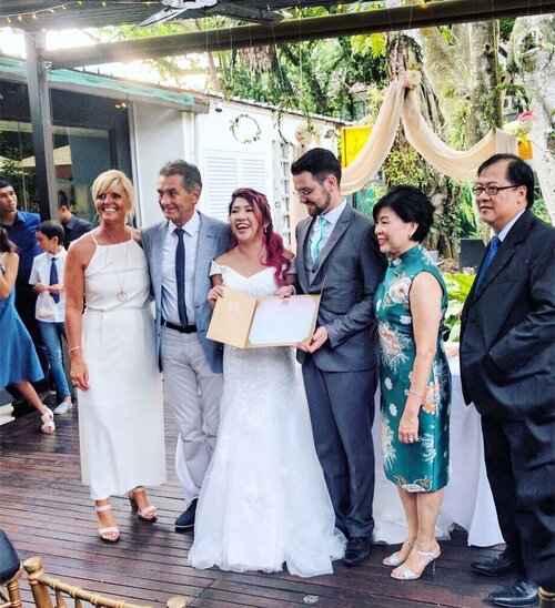 <div class="photoCaption">11.06.2017
On this very day, my best friend and I finally became husband & wife; surrounded by so much love and laughter. My perfectly imperfect wedding, and I wouldn't change anything for the world.
Here's to our next big adventure together, and our #HappyEverAttard! 👰🏻💍🤵🏻
.
.
.
#clozette #weddinginspo #asseenonme #pursuitofportraits #gardenwedding #weddingdress #thatsdarling #selfportrait #stylexstyle #chictopia #lookbooknu #lookbooksg #stylegram</div>