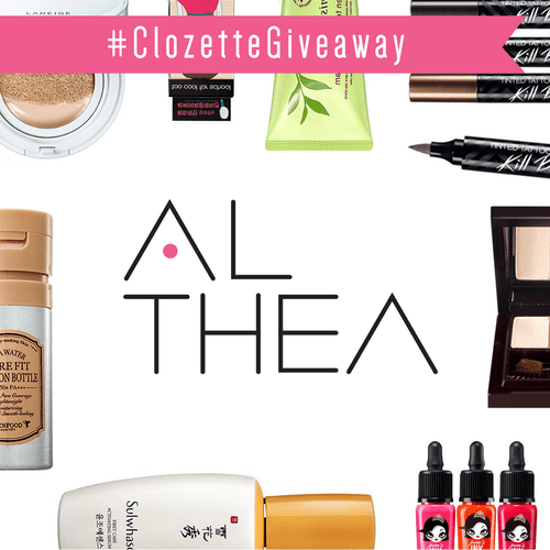 <div class="photoCaption">#ClozetteGiveaway: Want to win a K-Beauty shopping spree on ALTHEA and stock up on the latest K-Beauty brands you've always wanted try? Here's what you have to do!
1) Be a member of Clozette.co
2) Like this photo
3) Leave a comment by answering this simple question: "What's your favourite K-Beauty trend right now?"
**3 winners will win shopping credits to Athea Korea (MY150 / SGD50 / PH1500)
Giveaway ends 9th April, Midnight.
<a href="http://www.clozette.co/article/page/your-guide-to-k-beauty-shopping-on-althea-2060" target="_blank">Wondering how Althea Korea works? <span style="color: rgb(221, 27, 84); font-weight: bold;">Click here</span> to read our step-by-step guide on how to shop on Althea!</a></div>