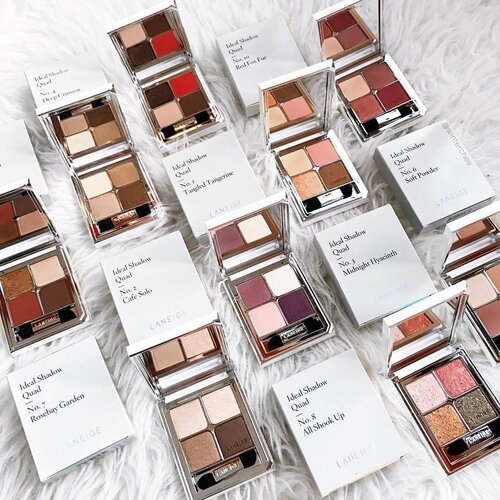<div class="photoCaption">Transported to eyeshadow heaven all thanks to @laneigesg 💙 Find out how you can win all these in my previous #laneigesg post! Happy Sunday! #laneige #kbeauty #clozette</div>