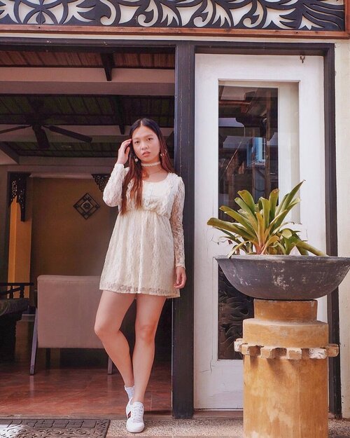 <div class="photoCaption">Channeling my inner koreana with this lace dress from @stylegenieofficial 💛 Paired it with my white sneakers for that instant Koreana style! Subscribe to Style Genie and get an outfit styled by Style Genie stylist. You can use my code PATRISH01 for an instant 10% discount (https://stylegenie.ph/?afmc=PATRISH01) 💛 #clozette #clozetteambassador #stylegenieambassadress #stylegenieph #patrishwears #ootd #ootdph</div>