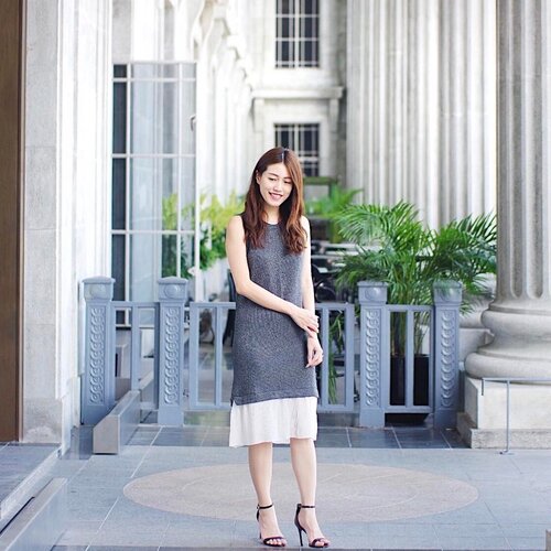 <div class="photoCaption">Knit and pleats? YES PLEASE! Loving this dress from @joopboutique and the dress is already stocked at the retail stores and will be available online this weekend! #clozette #clozetteambassador #joop #joopboutique</div>