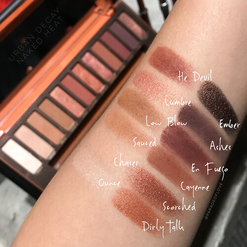 <div class="photoCaption">Burn, baby, burn 🔥🔥🔥 It was smokin' hot last night as I uncovered the 12 scorching shades from @urbandecaycosmetics #NAKEDHeat Palette. Pre-launching on @sephorasg 29 Jun (1-day only) and launching 13 Jul islandwide.
-
-
#UDSingapore #clozette #makeup #ParadeofSwatches #makeuplife #makeuptalk #makeupoftheday #NAKEDpalette #GetNAKED #NAKEDlife #burnbabyburn #urbandecay #swatches #trendmood</div>