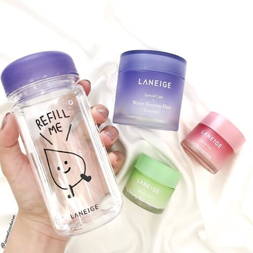 <div class="photoCaption">Been trying out #LaneigeSg New Lavender Water Sleeping Mask & Apple Lime Lip Sleeping Mask recently & loving the scents! 😍 #clozette</div>