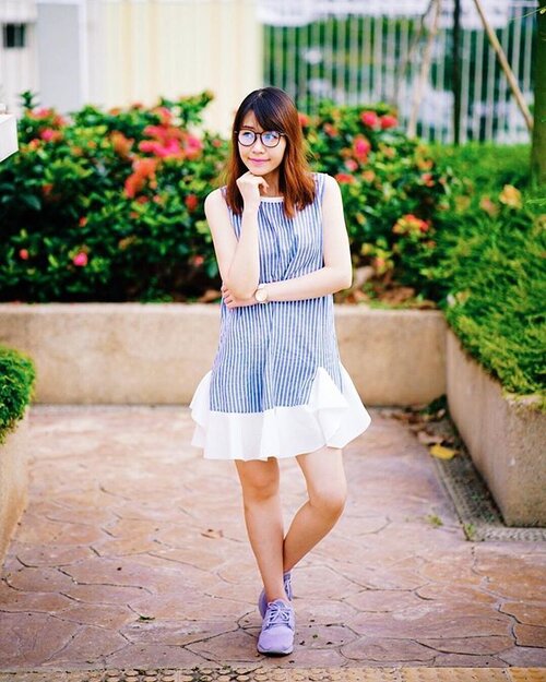 <div class="photoCaption">Earlier today with @tracyeinny hope flutter dress! Im loving the stripes and the details! Remember to use my code 'claireaudrey10' for 10% off all the pretty pieces on their website!! 😍www.traceyeinny.com.sg
In case you are wondering, my pastel coloured sneaks are from @newbalancesg ! Super comfy! 📷 @simontey
#clozette #fashion #nature #lookbook #ootd #instahub #explore #igdaily #igers #igsg #sgblogger #today #me #vscocam #photography #sonyimages #travel #photooftheday #claireaudreyootd #zeiss #vibes #weekend #smile #newbalance</div>