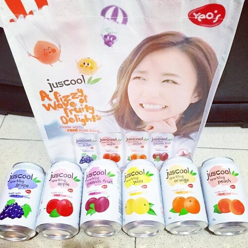 <div class="photoCaption">@yeossg juscool sparkling drinks made with real fruit juice is just perfect for this hot n humid weather 👍 #samplestore @samplestore @samplestoreconnect #lifestyle #clozette</div>