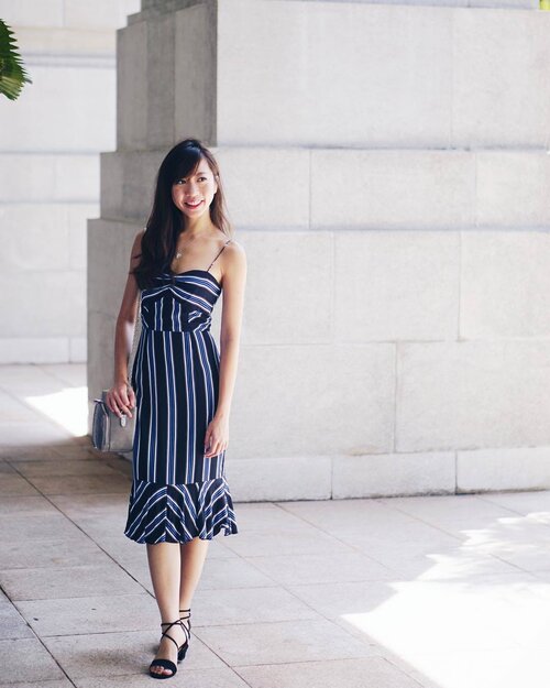 <div class="photoCaption">Witnessed a union of love today ❤️
👗 Illyria Striped Midi Dress from @lovebonito
-
#lovebonito #lbootd #clozette</div>