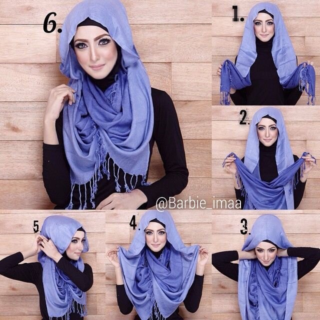 Barbie#HijabStyleOvalFaceINSPIRATION#COTW#ClozetteID# 