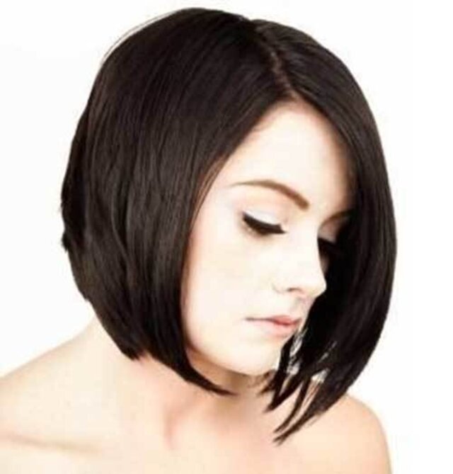 bob cut hairstyle for oval face